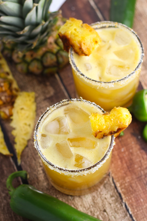 Caramelized grilled pineapple combined with jalapeno infused tequila and a splash of vanilla - this one’s got us going tropical